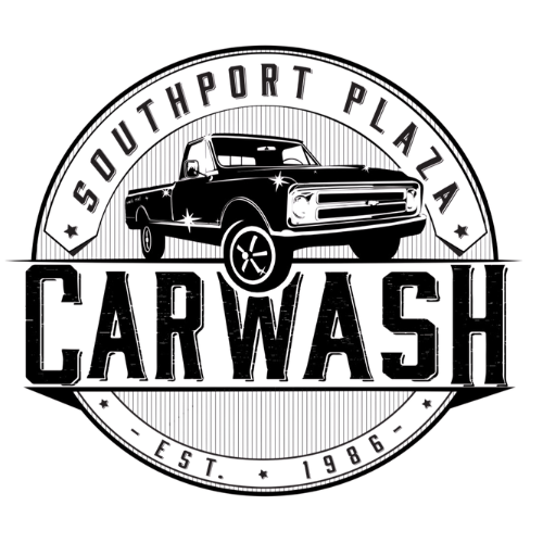 Southport Plaza Car Wash Logo - Premium Car Wash Services Since 1986
